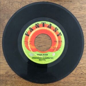 Creedence Clearwater Revival Green River Vinyl 45 Record